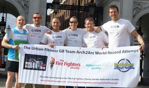 photograph of team urban fitness
