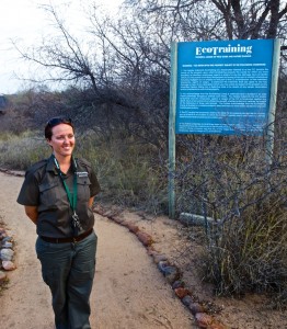Margaux at Eco-training's Karongwe Camp, South Africa