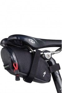 Specialized mini saddlebag: for repair kit and spare tubes.